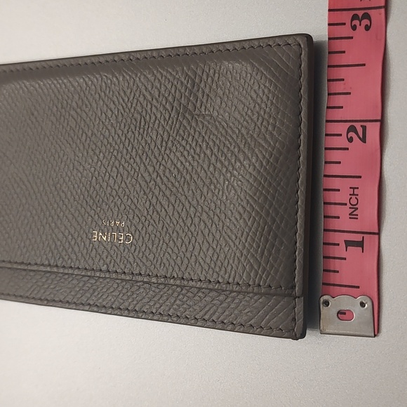 CELINE Card Holder Taupe color Used - Picture 8 of 9
